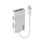 Lindy USB Type C į trigubą monitorių keitiklis, 3840 x 2160 pikselių