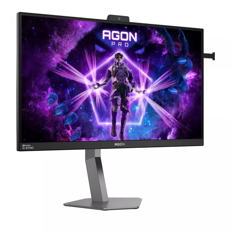 AOC AG276QSG2/75 monitorius kompiuteriui 68,6 cm (27 colių) 2560 x 1440 pikseliai Juoda, Pilka