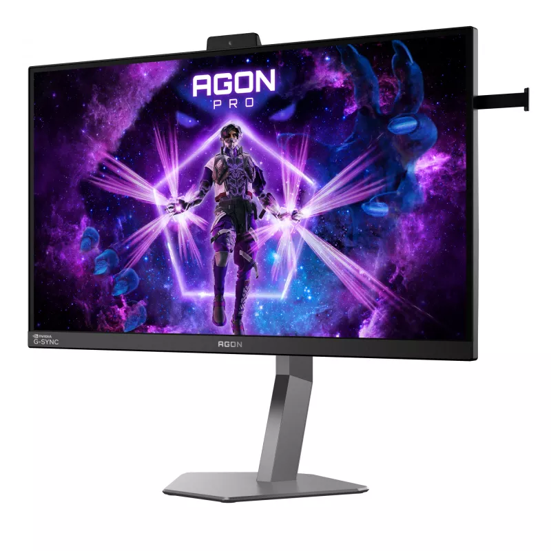 AOC AG276QSG2/75 monitorius kompiuteriui 68,6 cm (27 colių) 2560 x 1440 pikseliai Juoda, Pilka