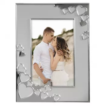 Hama Valentine vieno nuotraukos rėmelis sidabrinis