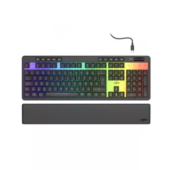 Hama 00217830 klaviatūra žaidimams USB QWERTZ juoda