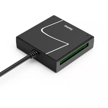 Hama 00200148 kortelių skaitytuvas USB 3.2 Gen 1 (3.1 Gen 1) Type-A/Type-C juodas