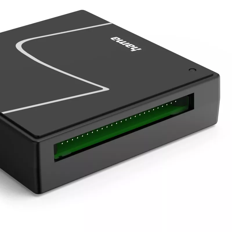 Hama 00200148 kortelių skaitytuvas USB 3.2 Gen 1 (3.1 Gen 1) Type-A/Type-C juodas