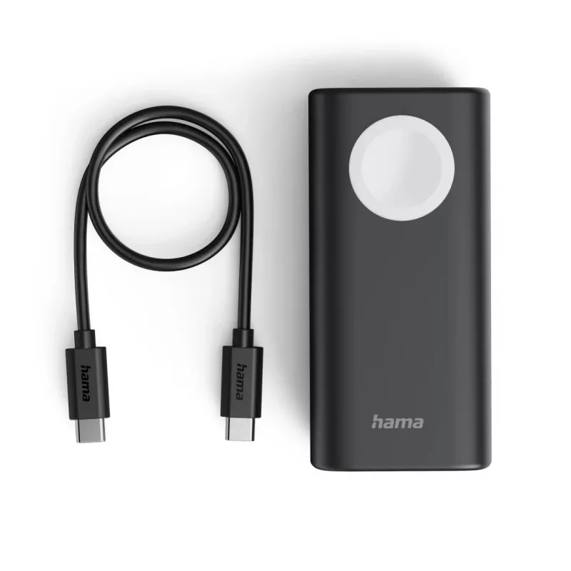 Hama Watch 10000 mAh juoda, pilka