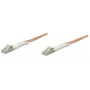 EFB Elektronik O0310.5 šviesolaidinis Duplex komutacinis kabelis, LC–LC, OM2 50/125 µm, LSZH, 5 m, oranžinis