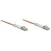 EFB Elektronik O0310.5 šviesolaidinis Duplex komutacinis kabelis, LC–LC, OM2 50/125 µm, LSZH, 5 m, oranžinis
