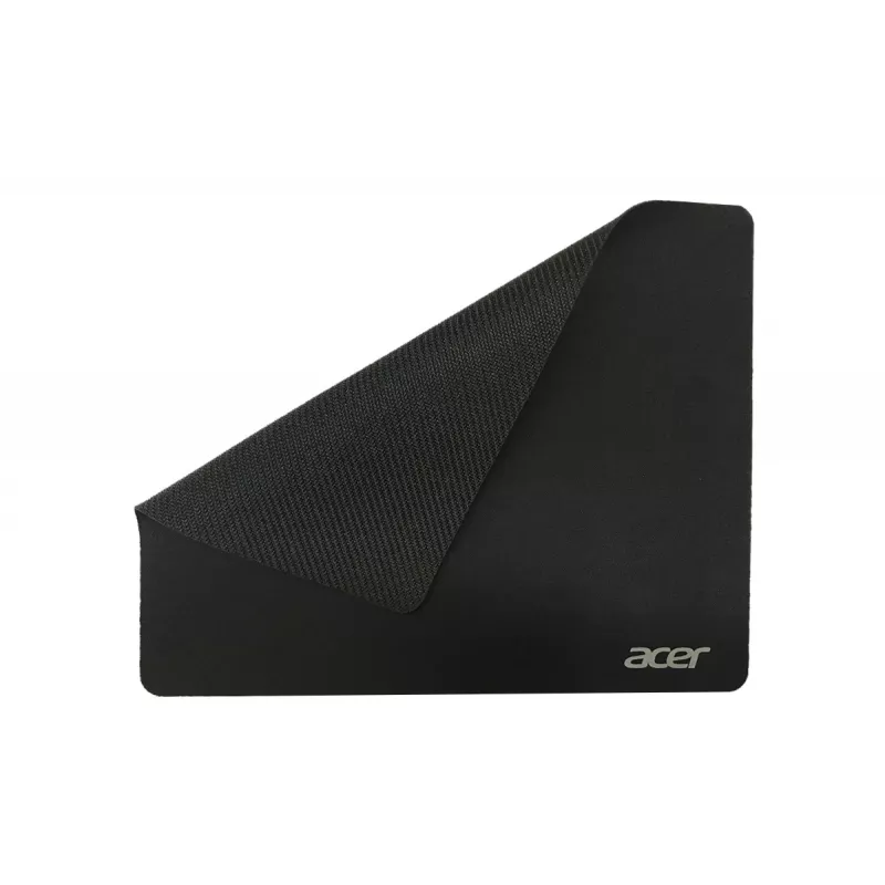 Acer Essential pelėdų kilimėlis, juodas, vienspalvis, audinys, džersis, guma, neslystantis pagrindas