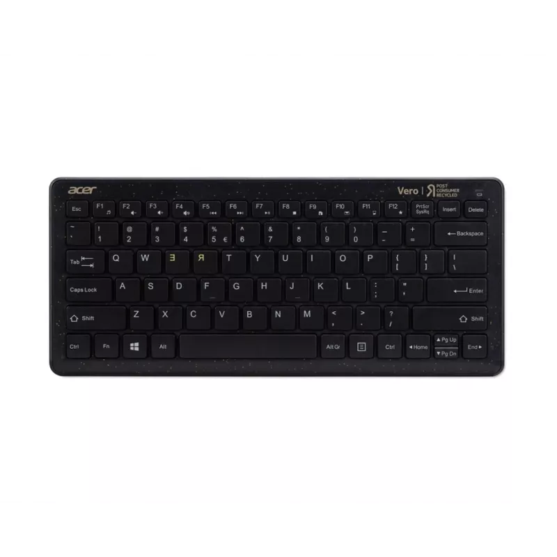 Acer belaidis klaviatūros ir pelės rinkinys Chrome, RF, QWERTY, juoda