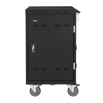 Acer E32c+ – Įkrovimo spinta 32 vietoms (JK kištukas), nešiojama įrenginių valdymo spinta, juoda, ant grindų, 2,6 cm, 39,5 cm, 30,1 cm
