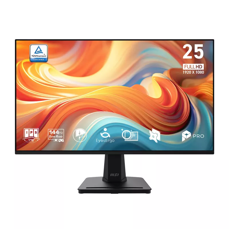 Monitorius MSI Pro MP251 E14L 24,5 colio Full HD 144Hz