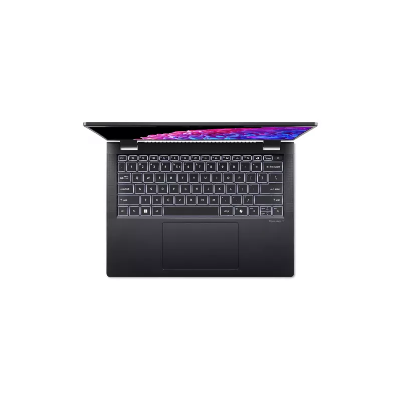 Nešiojamas kompiuteris Acer TravelMate P6 14 TMP614-73-TCO-72YL, Intel Core Ultra 7 155H, 14 inch WQXGA, 32 GB LPDDR5x, 1 TB SSD, Wi-Fi 7, Windows 11 Pro, juodas
