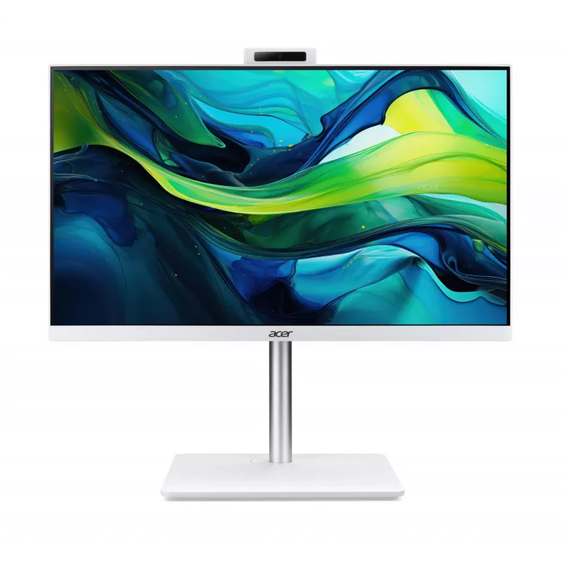 Acer Aspire C24-A WI5418 NL viskas viename kompiuteris, Intel Core 5 120U, 60,5 cm (23,8 col.) Full HD ekranas, 16 GB DDR5, 1 TB SSD, Windows 11 Home, Wi-Fi 6, Baltas