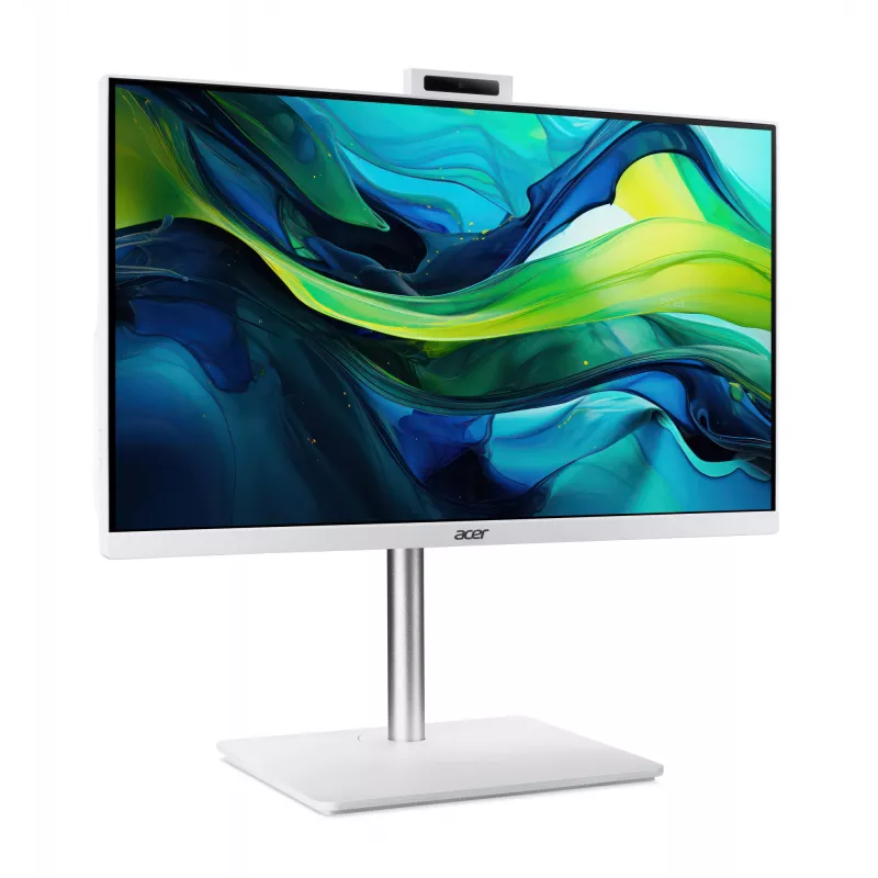 Acer Aspire C24-A WI5418 NL viskas viename kompiuteris, Intel Core 5 120U, 60,5 cm (23,8 col.) Full HD ekranas, 16 GB DDR5, 1 TB SSD, Windows 11 Home, Wi-Fi 6, Baltas