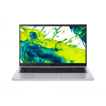 Acer Aspire Go 15 AG15-72P-51YA nešiojamas kompiuteris Intel Core 5 120U 39,6 cm (15,6 colio) Full HD 16 GB DDR4-SDRAM 512 GB SSD Wi-Fi 6 (802.11ax) Windows 11 Home sidabrinis