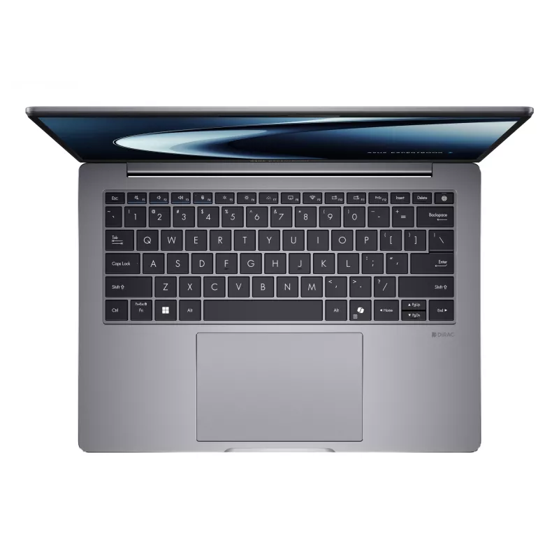Nešiojamas kompiuteris ASUS ExpertBook P3 P3405CVA-NZ0416 Intel® Core™ i7-13620H 35,6 cm (14 colių) WQXGA 16 GB DDR5-SDRAM 512 GB SSD Wi-Fi 6 (802.11ax) Vokiška pilka
