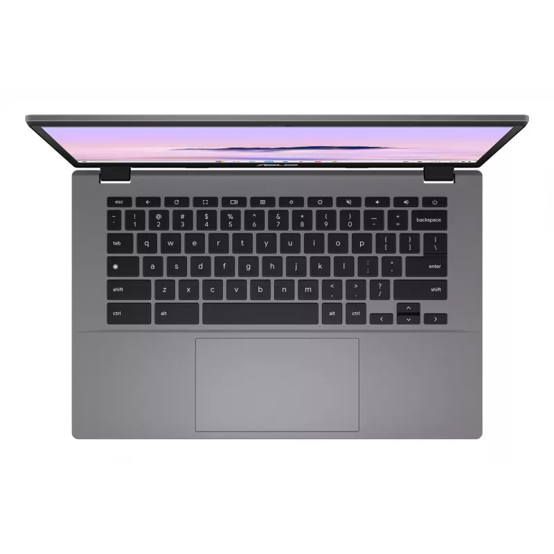 ASUS Chromebook Plus CX34 CX3402CVA-PQ1230 Intel® Core™ i3 i3-1315U 35,6 cm (14 colių) liečiamas Full HD ekranas 8 GB LPDDR5x-SDRAM 256 GB UFS Wi-Fi 6E (802.11ax) ChromeOS pilka