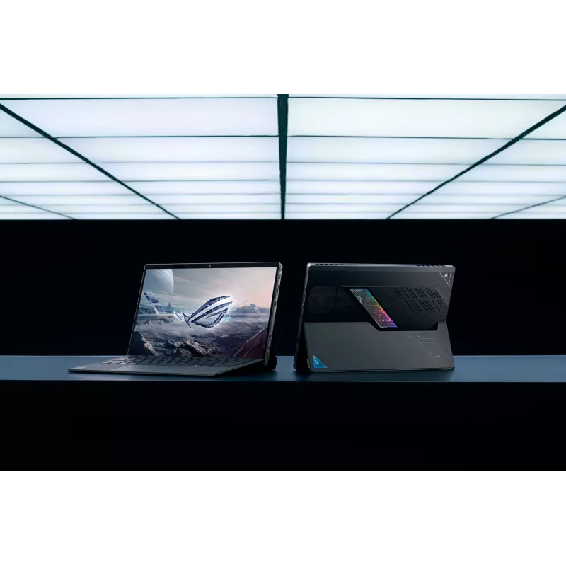 ASUS ROG Flow Z13 GZ302EAC-RU178W AMD Ryzen™ AI Max+ 395 Hibridinis (2-in-1) 34 cm (13,4 colio) Liečiamas ekranas WQXGA 128 GB LPDDR5x-SDRAM 1 TB SSD Wi-Fi 7 (802.11be) Windows 11 Home Vokiškai Juodas