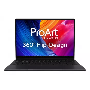 ASUS ProArt PX13 HN7306EA-LX070W Copilot+ nešiojamas kompiuteris AMD Ryzen™ AI Max+ 395 Hibridas (2-in-1) 33,8 cm (13,3 col.) liečiamas ekranas 3K 32 GB LPDDR5x-SDRAM 1 TB SSD Wi-Fi 7 (802.11be) Windows 11 Home Vokiška juoda
