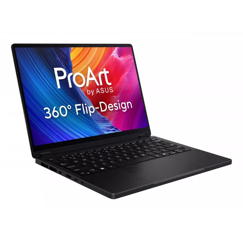 ASUS ProArt PX13 HN7306EA-LX070W Copilot+ nešiojamas kompiuteris AMD Ryzen™ AI Max+ 395 Hibridas (2-in-1) 33,8 cm (13,3 col.) liečiamas ekranas 3K 32 GB LPDDR5x-SDRAM 1 TB SSD Wi-Fi 7 (802.11be) Windows 11 Home Vokiška juoda