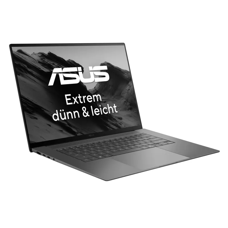 ASUS Zenbook S16 UM5606GA-SR305W Copilot+ PC nešiojamas kompiuteris AMD Ryzen AI 9 465 40,6 cm (16 colių) liečiamas ekranas 3K 32 GB LPDDR5x-SDRAM 1 TB SSD Wi-Fi 7 (802.11be) Windows 11 Home pilka