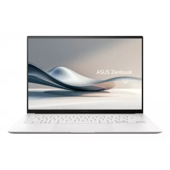 ASUS Zenbook S14 UX5406SA-PV526W Copilot+ PC nešiojamas kompiuteris Intel Core Ultra 7 258V 35.6 cm (14 col.) 3K 32 GB LPDDR5x-SDRAM 1 TB SSD Wi-Fi 7 (802.11be) Windows 11 Home German White