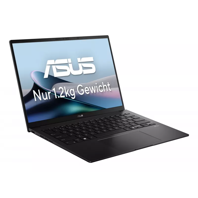Nešiojamas kompiuteris ASUS Zenbook 14 OLED UM3406GA-QD030W Copilot+ PC AMD Ryzen™ AI 7 445 35,6 cm (14 col.) WUXGA 32 GB LPDDR5x-SDRAM 1 TB SSD Wi-Fi 6E (802.11ax) Windows 11 Home Vokiška juoda