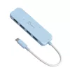 j5create JCH341EC Ekologiškas USB-C į 4 prievadų Type-A Gen 2 skirstytuvas