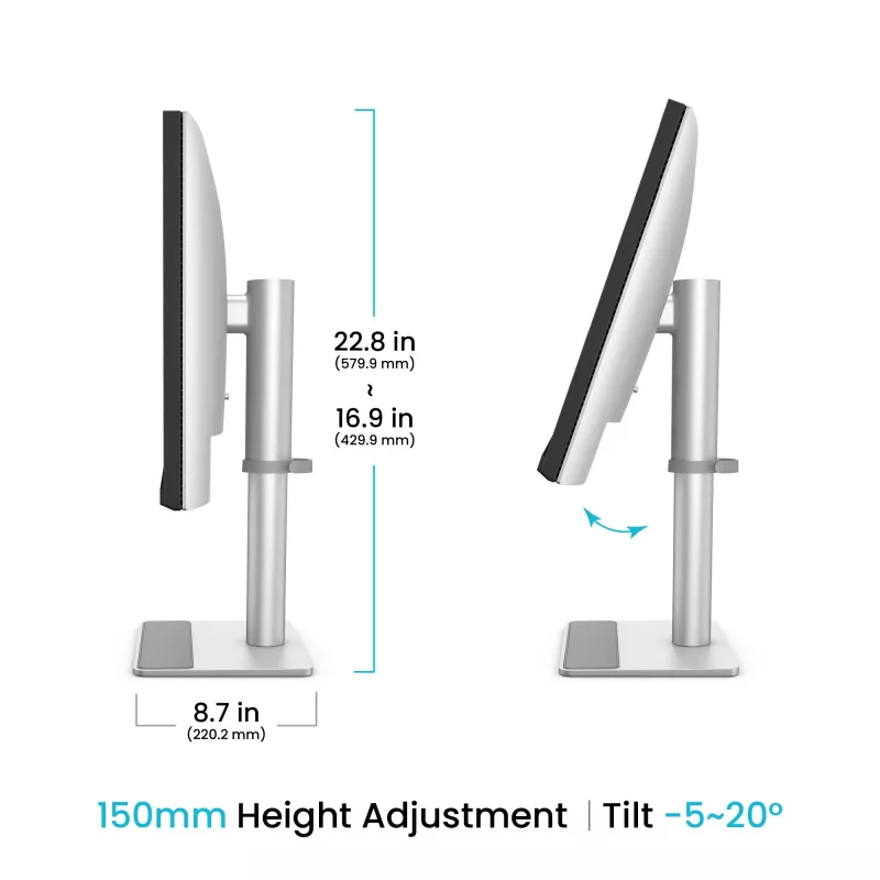 BenQ MA270S monitor kompiuterinis 68.6 cm (27 colių) 5120 x 2880 pikselių 5K Ultra HD LED Baltas