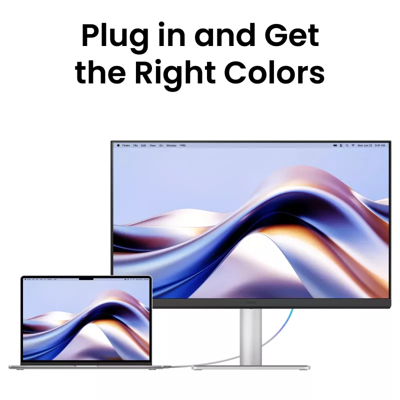 BenQ MA270S monitor kompiuterinis 68.6 cm (27 colių) 5120 x 2880 pikselių 5K Ultra HD LED Baltas