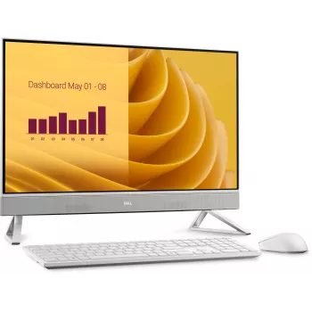 DELL EC27250 All-in-One kompiuteris 27 colių Full HD Intel Core 7 32GB DDR5 2TB SSD Windows 11 Pro Baltas