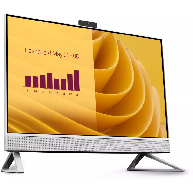 DELL EC27250 All-in-One kompiuteris 27 colių Full HD Intel Core 7 32GB DDR5 2TB SSD Windows 11 Pro Baltas