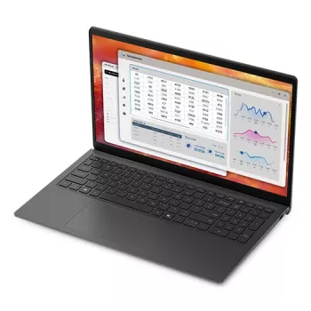 DELL Pro 15 Essential PV15265 nešiojamas kompiuteris 39,6 cm (15,6 colio) Full HD AMD Ryzen™ 5 130 16 GB DDR5 1 TB SSD Wi-Fi 6 Windows 11 Pro juodas