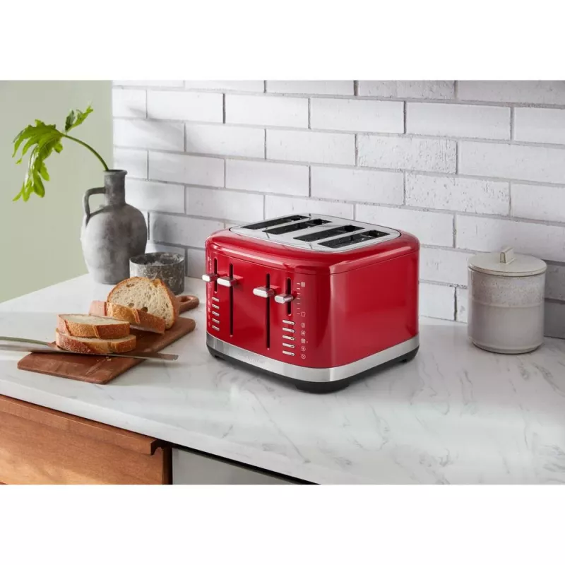 Skrudintuvas KitchenAid 5KMT4109EER 4 riekės 1640 W Raudonas, Nerūdijantis plienas
