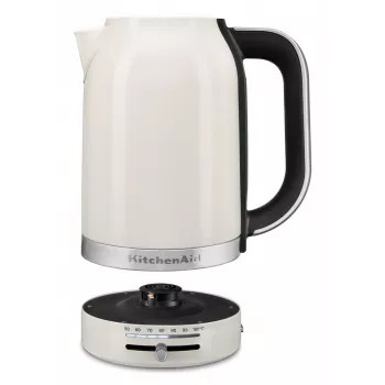 Virdulys elektrinis KitchenAid 5KEK1701EPL 1,7 L 2400 W juodas, nerūdijantis plienas, baltas