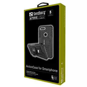 Sandberg ActionCase dėklas iPhone X/XS, juodas