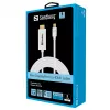 Sandberg MiniDP 1.2 > HDMI 4K 2m laidas, 2 m, Mini DisplayPort, HDMI, Kištukas, Kištukas, Baltas