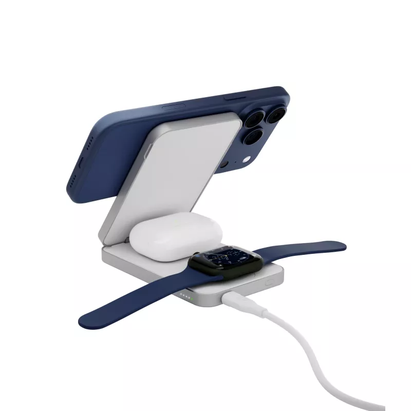 dbramante1928 re-charge - Power Bank 8K WL - 3in1 - Qi1.3 - balta