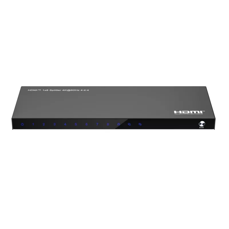 Mikrocentrinis HDMI skirstytuvas Microconnect MC-HDMISPLITTER0108-4K 1x8