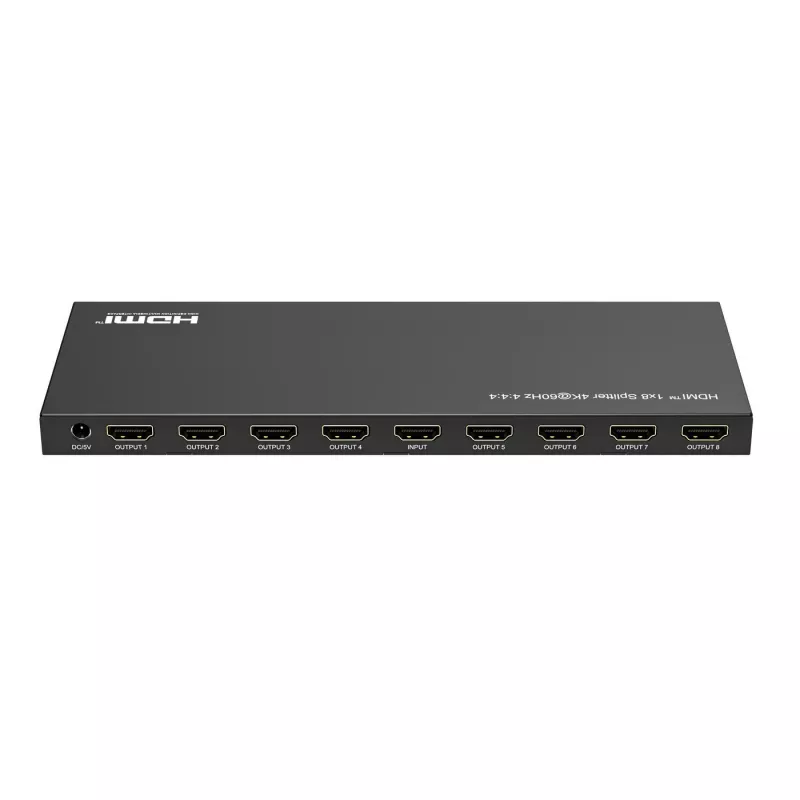Mikrocentrinis HDMI skirstytuvas Microconnect MC-HDMISPLITTER0108-4K 1x8