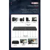 Mikrocentrinis HDMI skirstytuvas Microconnect MC-HDMISPLITTER0108-4K 1x8