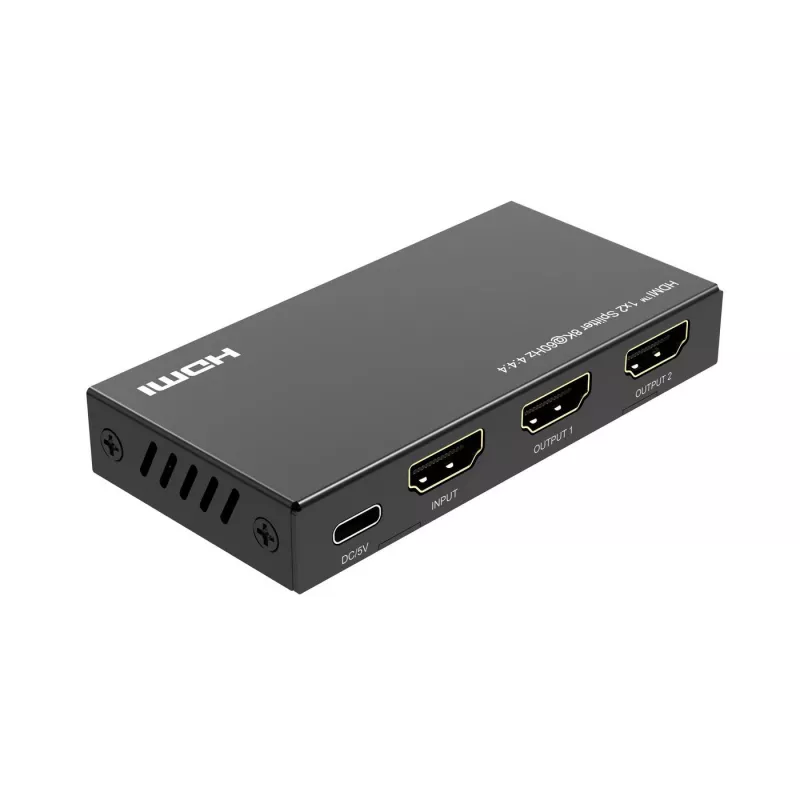MicroConnect MC-HDMISPLITTER0102-8K 8K HDMI skirstytuvas 1x2