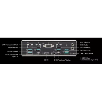 Ernitec SR-2U78R-HW 2U 8 vietų serveris