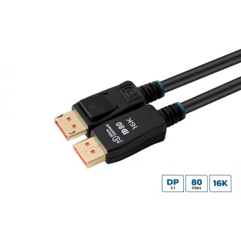 Microconnect MC-DP-MMG-200V2.1 DisplayPort 2.1 kabelis, 2 m