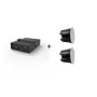 Vivolink Audiopack garsiakalbių rinkinys su 6.5 colio 40W žemų dažnių garsiakalbiu ir 2 aukštos klasės lubiniais garsiakalbiais (ribotas paketo pasiūlymas) juodas laidinis 110 W
