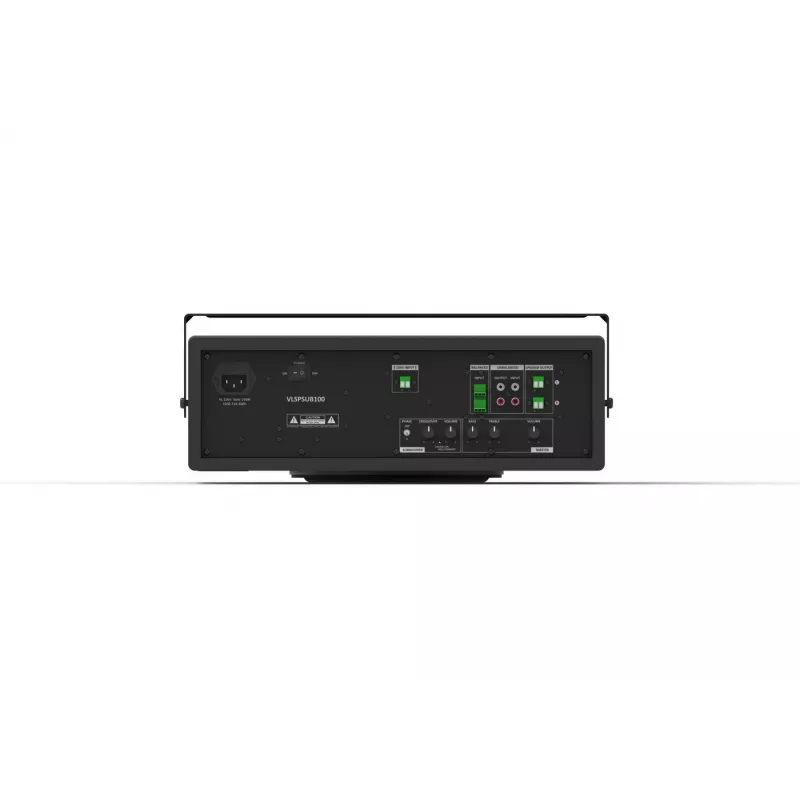 Vivolink Audiopack Subwoofer + 2 aukščiausios klasės įmontuojami sieniniai garsiakalbiai (Riboto komplekto pasiūlymas) Juoda Laidinė 110 W