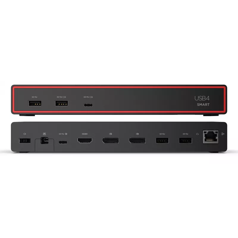 Lenovo ThinkPad USB4 Smart Dock 5500 su 135W adapteriu, laidinis, juodas