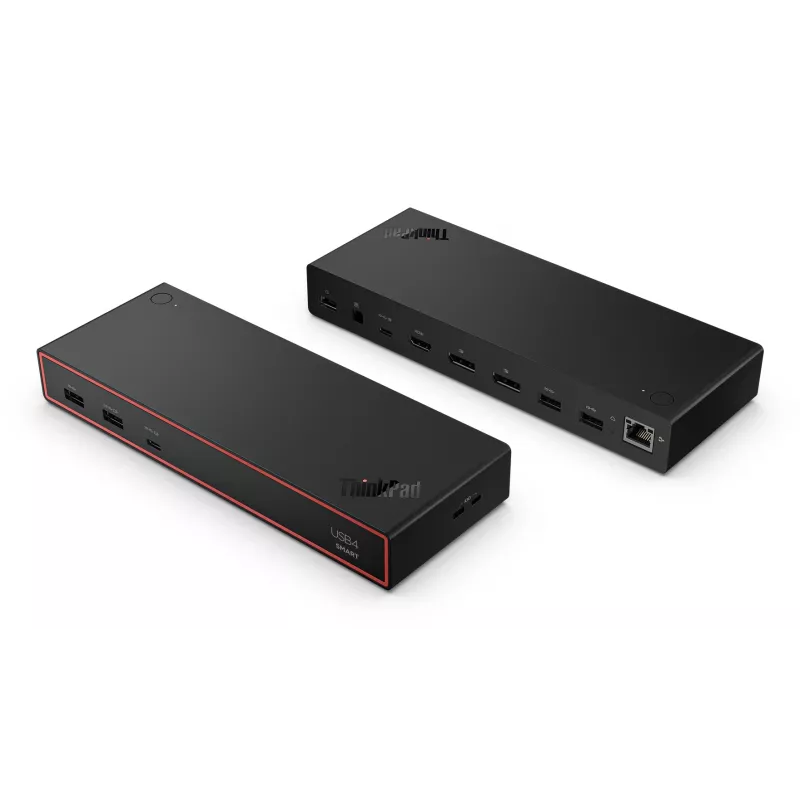 Lenovo ThinkPad USB4 Smart Dock 5500 su 135W adapteriu, laidinis, juodas