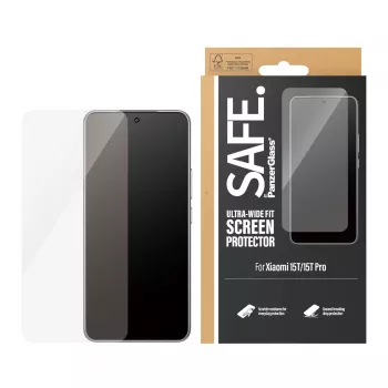 PanzerGlass SAFE.® ekrano apsauga Xiaomi 15T | 15T Pro | Ultra-Wide Fit