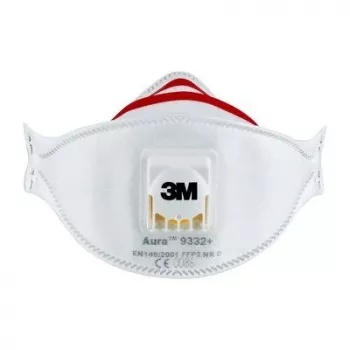 3M 9332C2 daugkartinis respiratorius FFP3 puskaukė