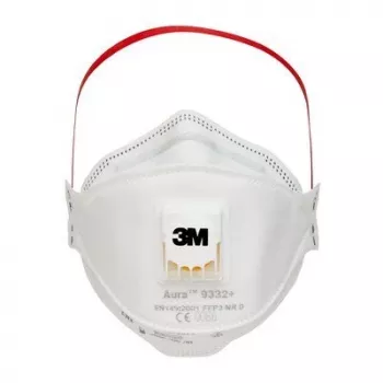 Respiratorius 3M 9332PRO5 FFP3, daugkartinis, pusveidžio tipo, oro valymo respiratorius